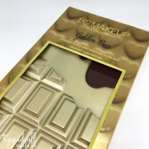 paleta golden bar i heart mekeup packaging