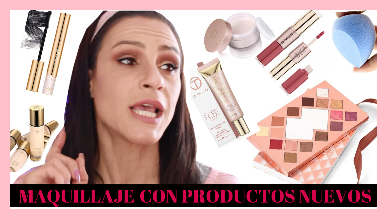 Maquillaje con productos Low Cost Probando nueva marca O.TWO.O